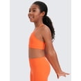 thumbnail image 4 of Sostén CRZ YOGA Butterluxe con espalda en Y y relleno, naranja neón XL, 4 of 5