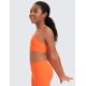 thumbnail image 4 of Sostén CRZ YOGA Butterluxe con espalda en Y y relleno, naranja neón XL, 4 of 5