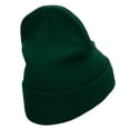 thumbnail image 3 of Grandpas Favorite Embroidered 12 Inch Long Knitted Beanie - Dk Green OSFM, 3 of 5