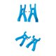 thumbnail image 1 of Metal Azul Brazos de Suspensión Lower Suspension Arm Front Swing Arm para, 1 of 9