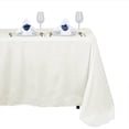 thumbnail image 5 of BalsaCircle 50" x 120" Polyester Tablecloth Wedding Table Linens Ivory, 5 of 6
