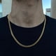 thumbnail image 3 of Collar clásico de acero inoxidable para hombre y mujer, cadena larga de 3 a 7 MM de ancho, joyería 2021, 3 of 5