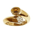 thumbnail image 2 of Tommaso Design� Oval 7x5mm Genuine Citrine Ring, 2 of 9