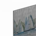 thumbnail image 2 of Luxe Metal Art 'Pastel Marina II' by Emma Scarvey, Metal Wall Art, 16"x12", 2 of 9