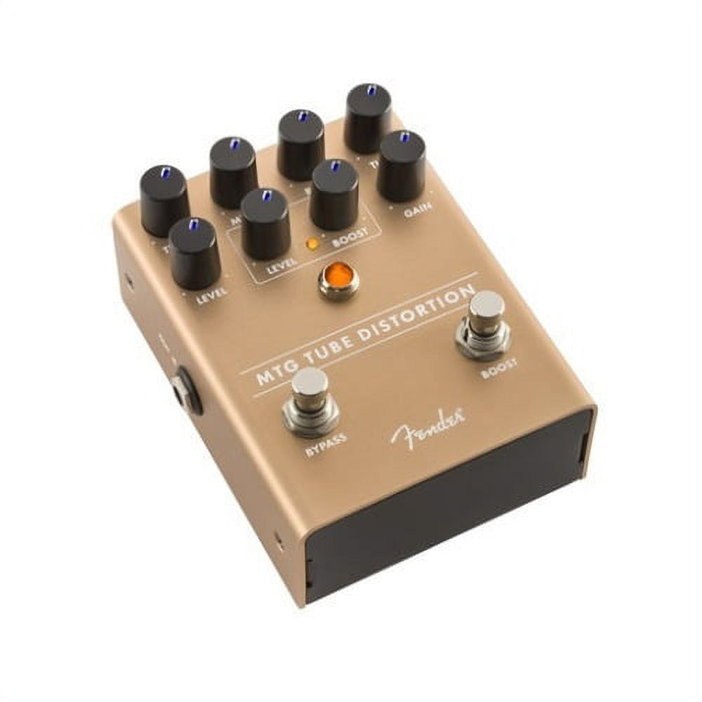 Genuine FENDER MTG Tube Distortion Pedal , Solid Aluminum Stomp Box #0234539000