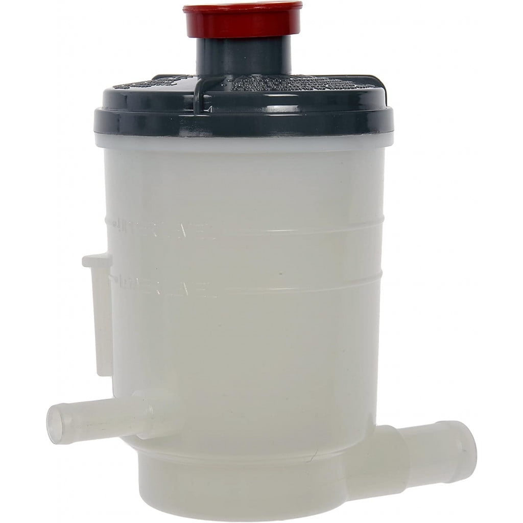 KarParts360 For Honda Accord 1998 99 00 01 2002 Power Steering Reservoir | Plastic | Matte White; Gray; Red | Single Reservoir | Remote Mounted | With Reservoir Cap | For 53697SB3951, 53701S87A01