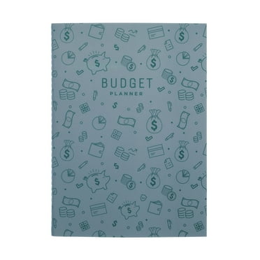 Pen + Gear Small Green Monthly Budget Planner, 5.5 x 7.5 Inches, 12 Months