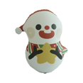 thumbnail image 1 of Dsscvnef Christmas Decorations Portable Cute Cartoon Snowman Tumbler Inflatable Air Model Inflatable Pool Slide Excursion Inflatable Bridal Inflatable, 1 of 4