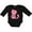 AB-Black, variant on Inktastic Love Cat 2 Boys or Girls Long Sleeve Baby Bodysuit