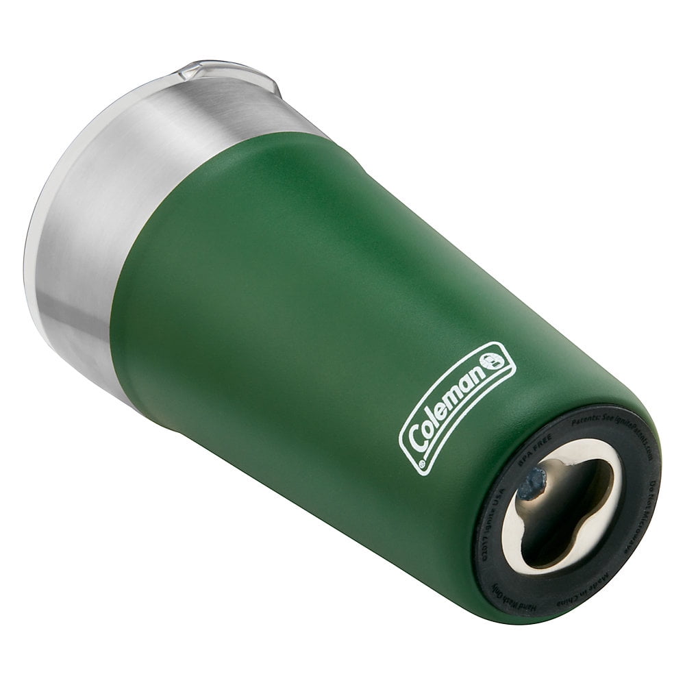 Coleman 20 oz. Heritage Green Insulated Stainless Steel Tumbler 2010818 -  The Home Depot