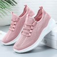 thumbnail image 5 of AUDeals Womens Slip On Shoes Ultra Lightweight Breathable Walking Shoes Non Slip Athletic Running Fashion Workout Gym Sneakers (Pink, 8.5), 5 of 9