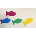 thumbnail image 4 of SHAPES ETC. Faith Fish Large Assorted Color Cut-Outs, 4 of 6