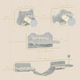 thumbnail image 3 of PawHut 4PCs Cat Wall Shelves with Steps, Scratching Posts, Ladder, 3 of 10