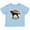 AE-Light Blue, variant on Inktastic Vizsla Dog Retro Sunset Boys or Girls Baby T-Shirt