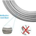 thumbnail image 5 of XiaZ Dog Runner Tie Out Cable for Dogs Up to 60/120/250 Pound, 20ft 30ft 50ft 70ft 100ft Dog Leash Line for Yard, Camping, Park, Outside, 5 of 6