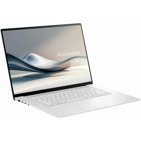 ASUS - Zenbook S 16 16 3K OLED Touch Screen Laptop, AMD Ryzen AI 9 365 - 24GB Memory - 1TB SSD - Scandinavian White