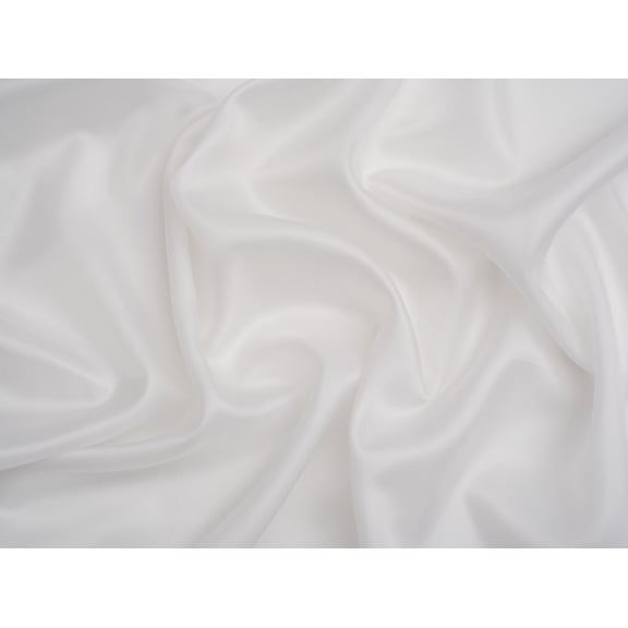 Minerva Core Range Cupro Bemberg Lining Fabric White - per yard