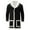 Black, variant on Vedolay Men Coats for Winter 2023 Men Casual Solid Hooded Plush Warm Jackets Black,XL
