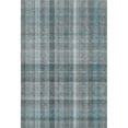 thumbnail image 2 of Addison Rugs Mayfield Washable Transitional Plaid Teal Rectangle Rug, 8' x 10', 2 of 6