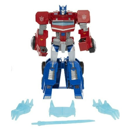 Cyberverse Adventures Transformers OPTIMUS PRIME with 10 sounds and energon armor
