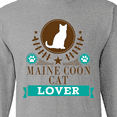 thumbnail image 4 of Inktastic Maine Coon Cat Lover Long Sleeve T-Shirt, 4 of 5