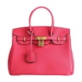 thumbnail image 4 of Bolso clásico y moderno de platino con guijarros, bolso cruzado de gran capacidad con un solo hombro para mujer, 4 of 4