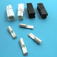 thumbnail image 1 of 1327-KIT-30 B/W - ANDERSON CONNECTORS 30AMP 2PCS EACH BLACK AND WHITE POWERPOLE, 1 of 1