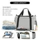 thumbnail image 5 of Fotbe Airplane Bolsa de Viaje con Estampado, Bolsa de Fin de Semana para Mujer con Compartimento para Zapatos, Bolsa de Gimnasio con Bolsillo Húmedo, 5 of 7