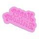 thumbnail image 4 of Moyic Molde de letras de feliz cumpleaños 3D, repuesto antiadherente reutilizable para decoración de pasteles, molde de caramelo de azúcar Type3 NO3, 4 of 6
