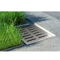 thumbnail image 2 of AFQH Stainless Steel Floor Drain With Frame For Roads Schools Channel Grate Rainwater Plazas Drain Grate Outdoor Drainage Cover, 2 of 11