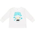 thumbnail image 3 of Inktastic Jesus Loves Me Cute Lamb and Stars Boys or Girls Long Sleeve Toddler T-Shirt, 3 of 5