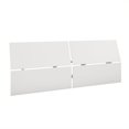 thumbnail image 1 of Nexera 345303 Full Size Panoramic Headboard White, 1 of 6