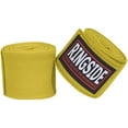 thumbnail image 2 of Ringside Mexican-Style Boxing Handwraps - Elastic Cotton, Thumb Loop, Hook & Loop Closure, Machine Washable - Gold, 1 Pack, 2 of 4