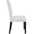 thumbnail image 2 of Modway Confer 19.5" Modern Faux Leather Dining Side Chair in White, 2 of 4