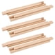 thumbnail image 3 of Guías centrales de madera para cajón de 13.8", 6 piezas, clásicas y tradicionales, con montaje inferior y guías deslizantes, repuesto para cajones., 3 of 6