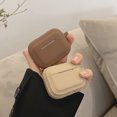thumbnail image 2 of Funda de silicona para auriculares Apple Airpods Pro 3, color chocolate y caqui, para Airpods 3, tercera generación, Airpod 2, 1, 2 of 5