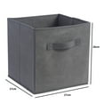 thumbnail image 6 of OIUR Foldable Storage Box with Reinforced Handle Large Capacity Collapsible Clothes Basket Multi-Functional Organizer, 6 of 7