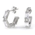 thumbnail image 1 of Pendientes de aro Huggie OA Ora Ana Claire en oro vermeil de 18 quilates, 1 of 8