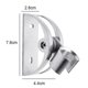 thumbnail image 2 of Soporte de ducha de mano ajustable de acero inoxidable, soporte de pared, montado, 2 of 5