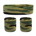 thumbnail image 1 of Ensemble de Bandeaux de Sudation 1 Bandeau et 2 Bracelets pour Sports et Plus, 1 of 2