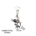 thumbnail image 2 of 8 Ball Dice Charm Keychain - Cool Black Bag Purse Handbag Backpack Car Accessories -  Aesthetic Star Key Chain for Women Men yingchongjiaju, 2 of 2
