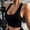 *Black, variant on Women's Breathable Hiking Tank Top ,U Neck Athletic Tank for Outdoor Activities White,Womens Plus XS