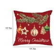 Brondbend Christmas Pillow Covers 18x18 Inch Set Of 2 Christmas Tree