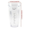 thumbnail image 4 of For Blender Replacement Parts, 24Oz Cup 7 Fins Extractor Blade, for Auto IQ BN801 SS101 BL480-30 BL641, 4 of 5