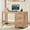 Natural, variant on Buildhom 48" Farmhouse Computer Desk with 3 Drawers, Wood Office Desk for Home Office Bedroom, Walnut