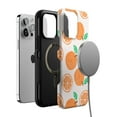 thumbnail image 4 of Casely iPhone 14 Pro Max Case | Main Squeeze | Orange Stamped | Compatible with MagSafe | Bold Protective Case Design, 4 of 9