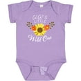 thumbnail image 3 of Inktastic Gigi's Little Wild 1 with Beautiful Sunflower Boys or Girls Baby Bodysuit, 3 of 5