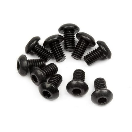 

HPI Racing HPI100864 M2.5 x 4 mm Button Head Screw 10 Piece