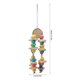 thumbnail image 4 of Cuerda para masticar loros Cuerda de piel de vaca para colgar en pájaros coloridos juguetes para mascotas accesorios para jaulas 134 x 28 x 28 pulgadas, 4 of 8
