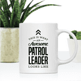 thumbnail image 2 of Koyal Wholesale Ceramic Coffee Mug , This is What an Awesome Patrol Leader Looks Like, 2 of 4